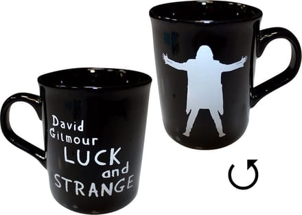 David Gilmour - Luck & Strange Mok/beker - Zwart