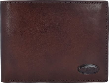 Bric's Monte Rosa Portemonnee RFID Leer 12,5 cm - Jongens - Horizontaal - braun