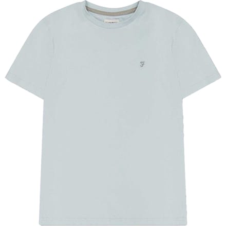 Farah Kinder/Kinder Logo Crew Hals T-shirt (Blauw)