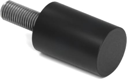Rubbermagazijn - Trillingsvoet - Type D - 10x15mm - M4 - Set 10 stuks