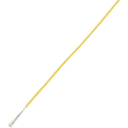 TRU COMPONENTS 1570176 Draad LiY 1 x 1 mm² Geel 10 m