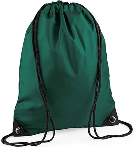 Premium Gymsac Sporttas BagBase - 11 Liter Bottle Green