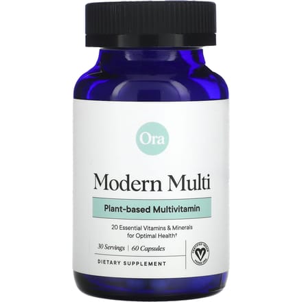 Ora, multivitamine végétale moderne, 60 capsules