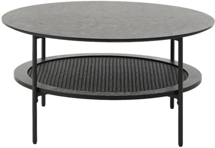 Nordic Home - Meya salontafel Ø80 cm - zwart