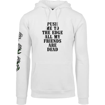 Mister Tee - Push Me Hoodie/trui - XS - Wit
