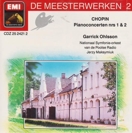 1-CD Chopin - PIANO CONCERTOS 1 & 2 - GARRICK OHLSSON / JERZY MAKSYMIUK