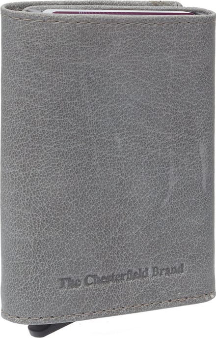 The Chesterfield Brand Portemonnee Paris Cardholder Light Grey Lichtgrijs