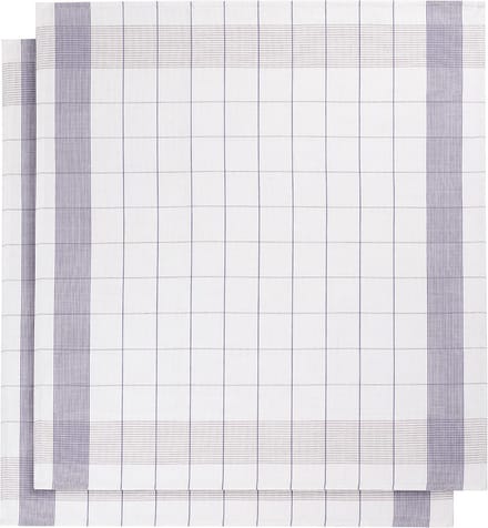 De Witte Lietaer Theedoek Mixte, Lavendel - 2 stuks - 65 x 65 cm - Katoen/Linnen