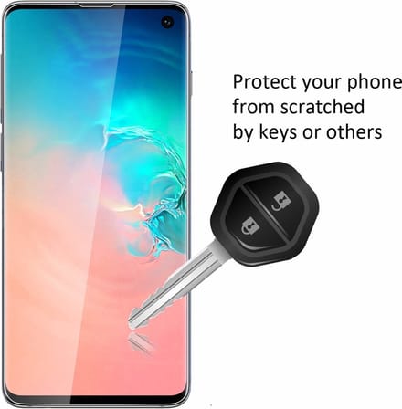 ShieldCase Screenprotector geschikt voor Samsung Galaxy S10e / S10 E - Optimale bescherming - beschermt tegen krassen