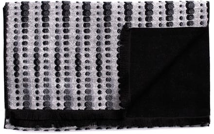 DAMASO Viscose scarf with irregular dot Grey (TRSCIE212 - 200)