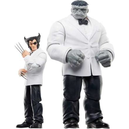 Hasbro Wolverine 50th Anniversary Marvel Legends Action Figure 2-Pack Marvel's Patch & Joe Fixit 15 cm Action Figuur