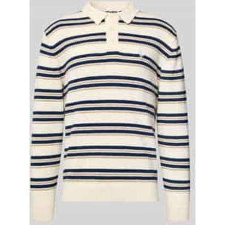 Gebreide pullover met polokraag in bouclé-look