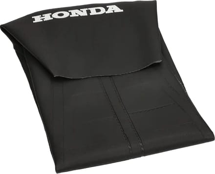 Zadeldek Zwart Honda Mb 5 + Opdruk