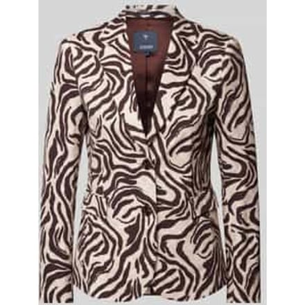 Blazer met all-over print