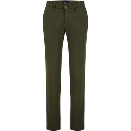 Gardeur Broek Savage-2 3D Structure Soft Power Stretch Dark Olive / male
