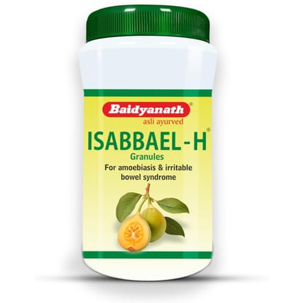 Baidyanath Isabbael H Granules 200g Pak Ayurveda Kruidenmiddel ter Ondersteuning van de Spijsverteringsgezondheid