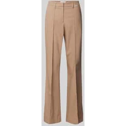 Broek met persplooien, model 'XENNAA'