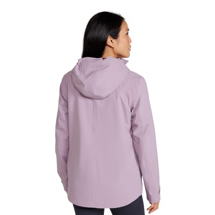 Mountain Warehouse Dames April Waterdichte Jas (Lila)