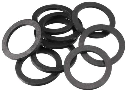 5-delige Afdichtingsset voor Sifons en Geurafsluiters Rubber 1 1/2 Inch
