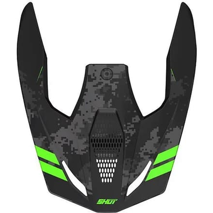 Vizier voor motorcrosshelm Shot Race Gear Furious