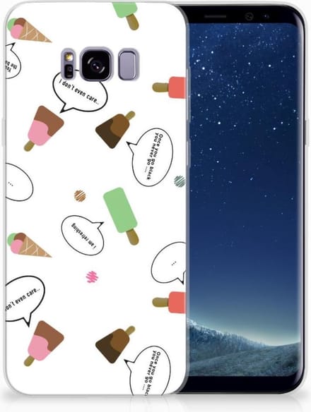 Samsung Galaxy S8 Plus Siliconen Case IJsjes