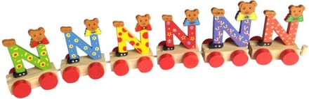 Lettertrein N | * totale trein pas vanaf 3, diverse, wagonnetjes bestellen aub