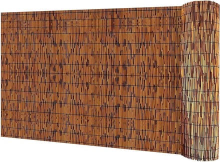 Natuurlijk Rietmat - Tuinafscheiding Balkon - Creëer Privacy - Weerbestendig Windscherm - 160x900cm - Bruin