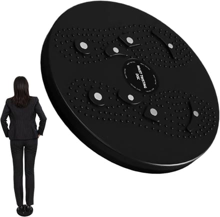 Oefenmachine Taille - Trainingsschijf Buikspieren - Thuis Lichaamsvorming - Met Magnetische Voetmassage - Capaciteit 90kg