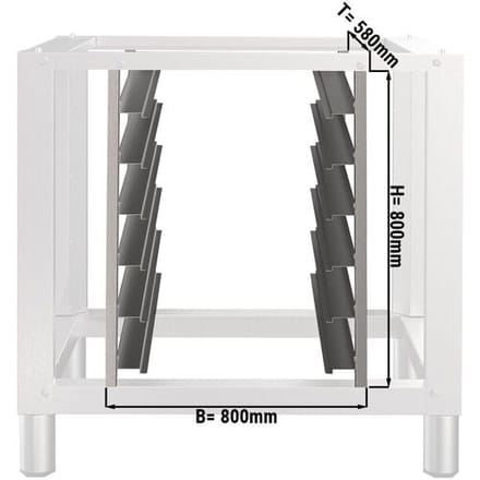 GGM Gastro Blechhalter - für Untergestell HUV800-2 Zilver