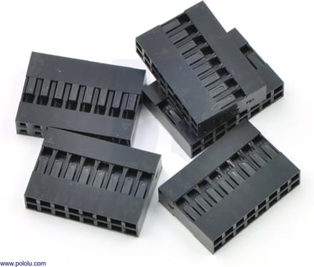 Dupont stekker Behuizing 2x8pin 5 stuks Pololu-1916