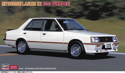 Hasegawa Modelbouwpakket Auto - 20490 Mitsubishi Lancer EX2000 Turbo ECI Car Plastic - 1:24 - Modelbouw