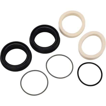 36mm Voorvork Oliekeerring Kit Schokabsorptie Rubber Oliekeerring Vervanging voor Mountainbike black