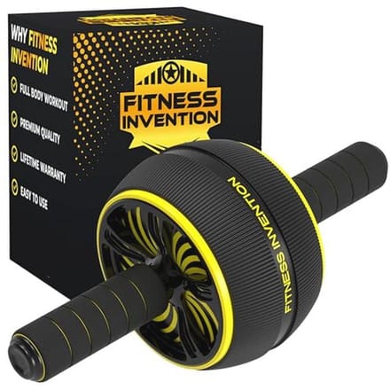 Effectieve Ab Roller Set met Kniebeschermer en Springtouw voor Core Training