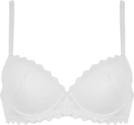 Naturana licht padded beugel BH maat 75B wit