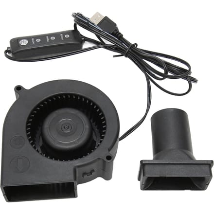 USB Blower Ventilator 3.8in 3 Snelheidsmodus DC 5V Borstelloos 3800 RPM 22 CFM Computer Koelventilator voor PC black
