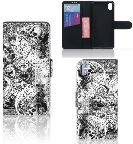 Telefoonhoesje met Naam Xiaomi Redmi 7A Skulls Angel