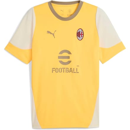 Puma Ac Milan 25/26 Training T-shirt Met Korte Mouwen Geel M Man