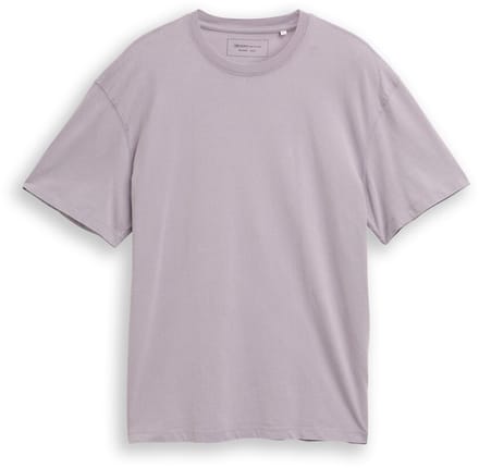 Tom Tailor Denim - Relaxed fit T-shirt van katoen - Maat XXL - soft lilac grey