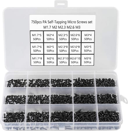 schroeven - zelftappende schroeven-assortimentset,750 stuks