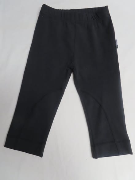 Legging - Meisje - Donker grijst - Effen - lengte 3/4 - 2 jaar 92