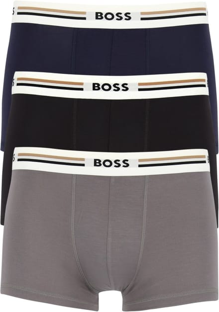 HUGO BOSS Revive trunks (3-pack) - heren boxers kort - multicolor