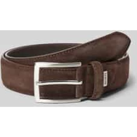 Leren riem met doornsluiting, model 'MONTREAL'