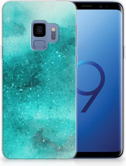 Hoesje maken Samsung Galaxy S9 Painting Blue