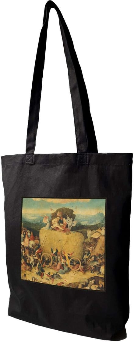 Hieronimus Bosch Triptiek Shopper Tas met Opdruk