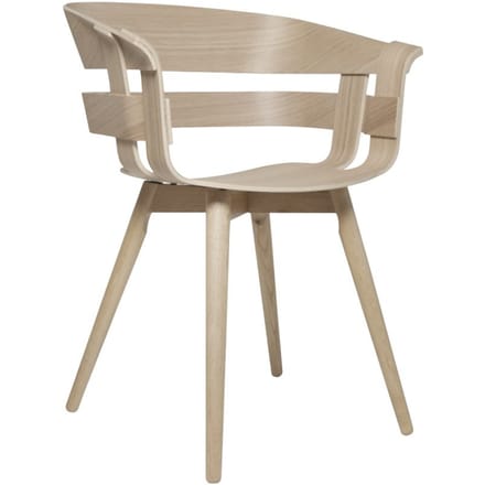 Design House Stockholm - Wick Chair - eiken - Eiken - bruin
