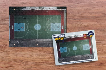 Puzzel basketbalwedstrijd - Legpuzzel - Puzzel 500 stukjes