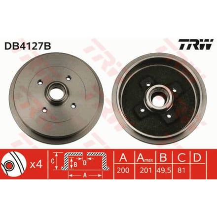 Remtrommel TRW DB4127B