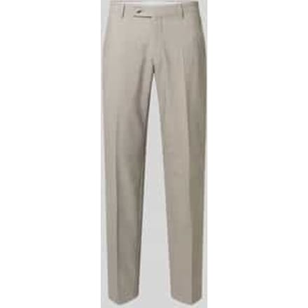 Regular fit pantalon met persplooien