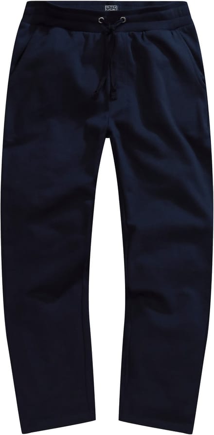 STHUGE - Heren - Joggingbroek modern fit elastische tailleband 4 zakken - Navy blauw - Maat 4XL