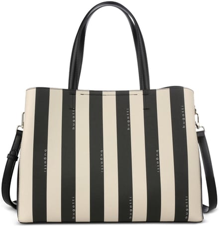 bugatti handtas schoudertas Cleo Hand Bag Black zwart